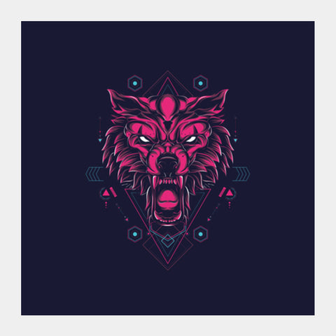 The Wolf Square Art Prints