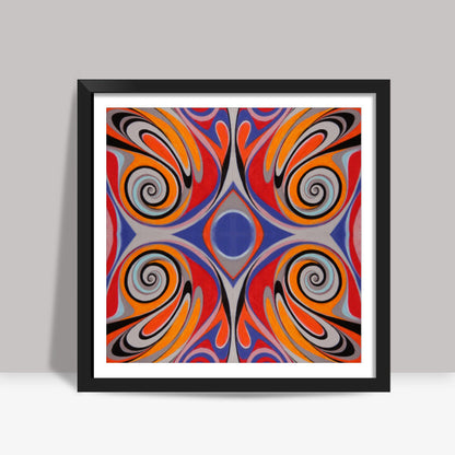 ink drop Square Art Prints