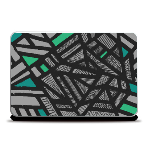 Abstract mess Laptop Skins