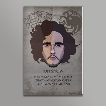 Lord Commander Jon Snow Wall Art