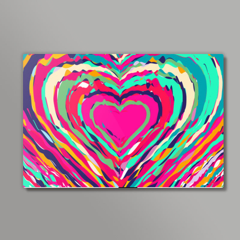heart on Wall Art