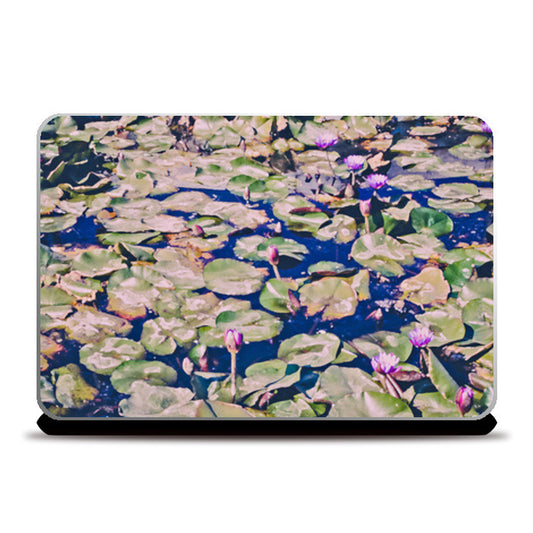 Quaint LotusPond Laptop Skins