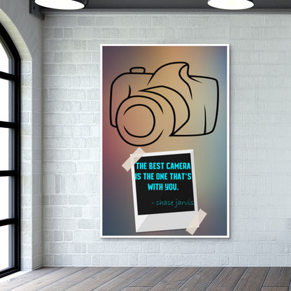 Camera Quote Wall Art