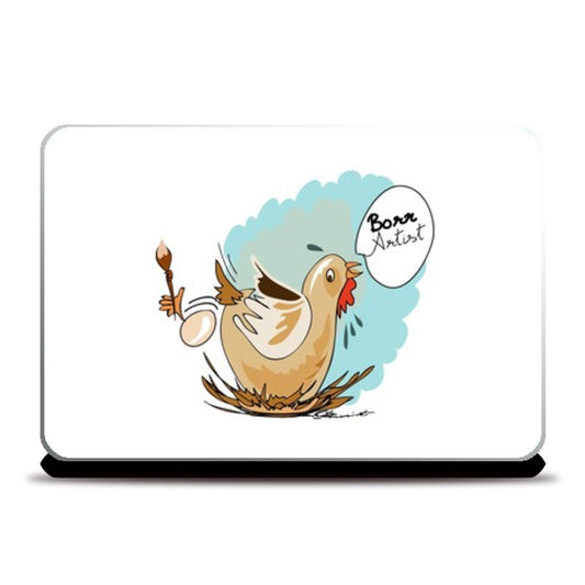 BORN ARTIST Laptop Skins