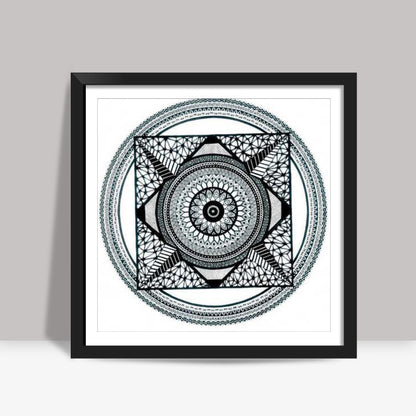 Mandala Square Art Prints