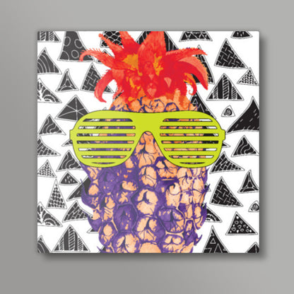 Pineapple Punk Square Art | Lotta Farber