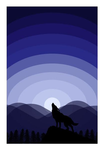 Howl Wall Art PosterGully Specials
