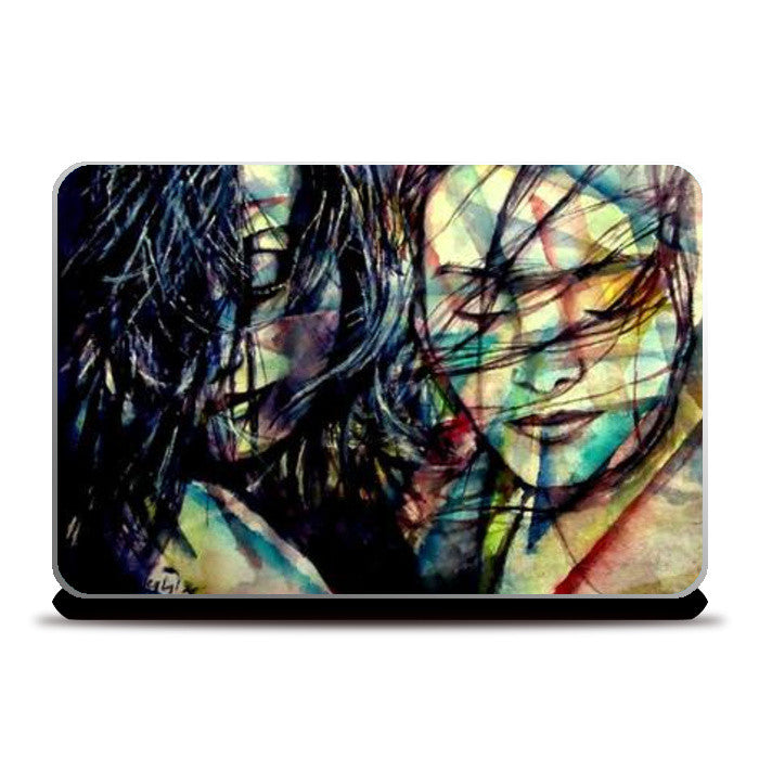 twin lady Laptop Skins