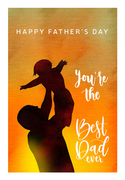 Dad Son Love Fathers Day | #Fathers Day Special   Wall Art