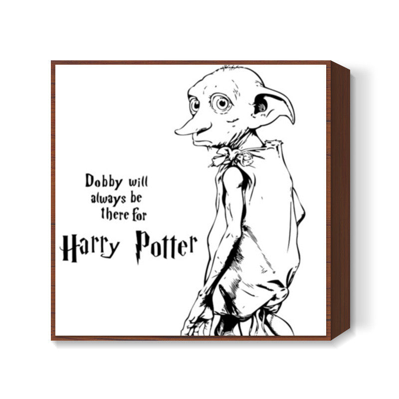 DOBBY LOVE! Square Art Prints