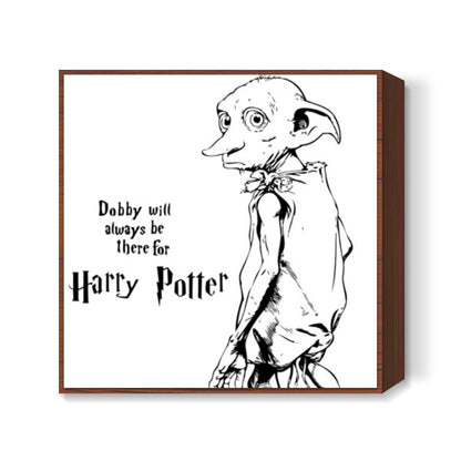 DOBBY LOVE! Square Art Prints