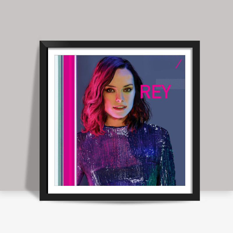 Daisy Ridley Square Art Prints