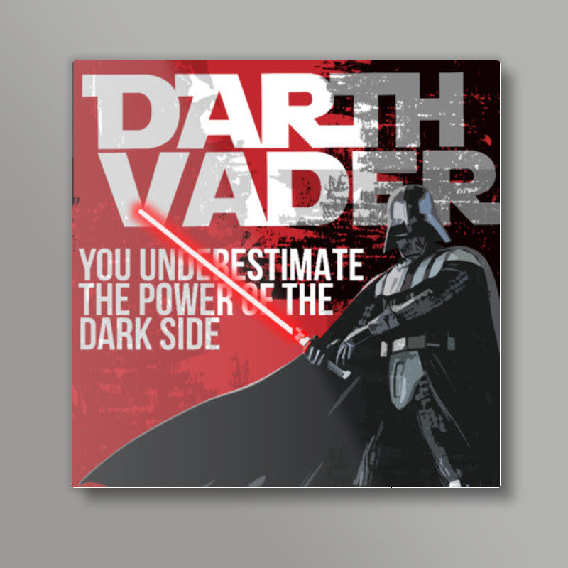 Darth Vader Square Art Print