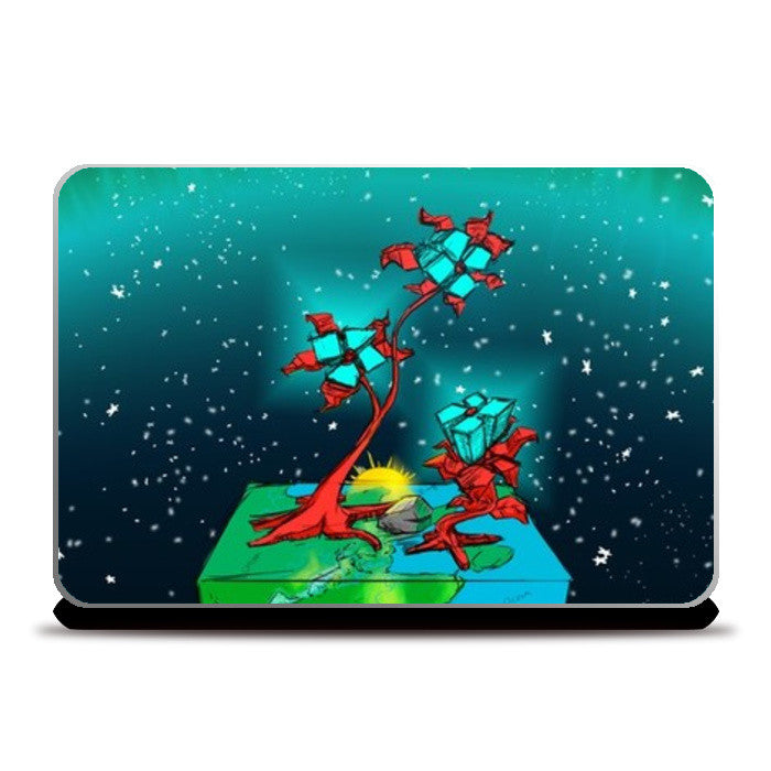 Boxy World Laptop Skins