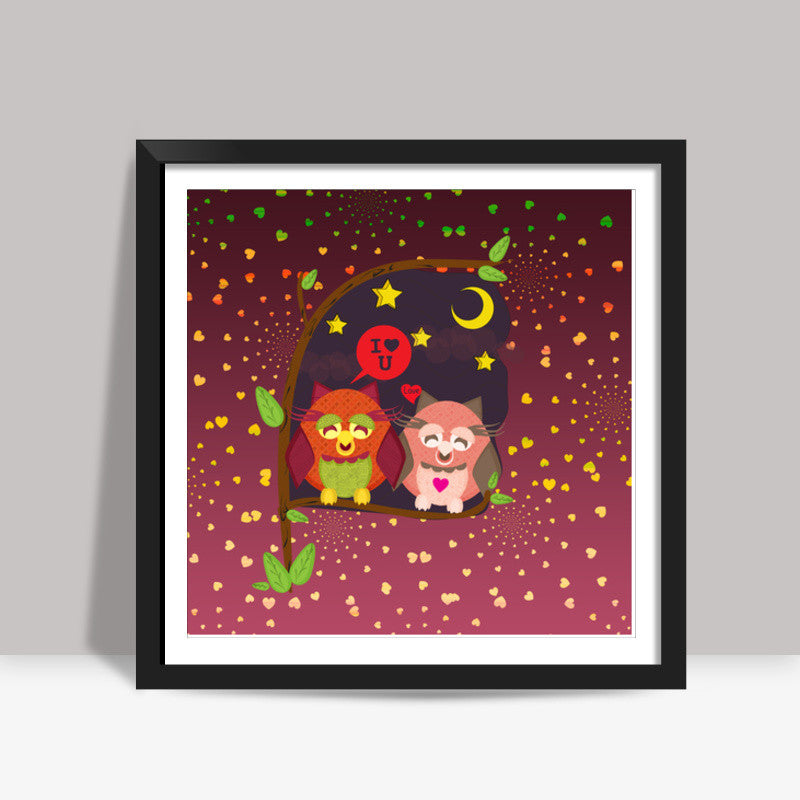 Pure Love!! Square Art Prints