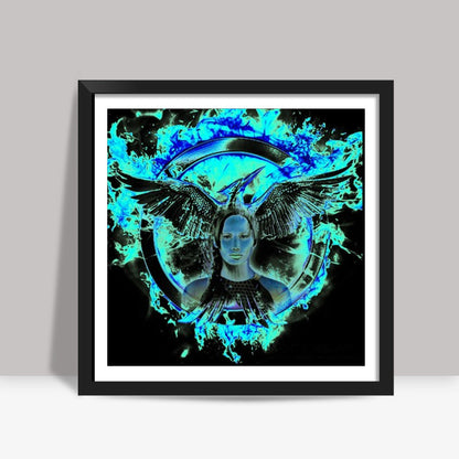 Mocking Jay (Hunger Games) Square Art Prints  Square Art Prints