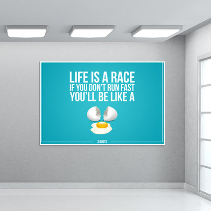 3 Idiots Dialogue - Broken Anda Wall Art