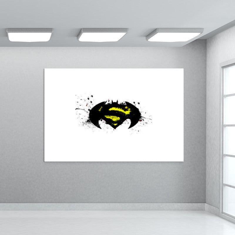 Superman vs Batman Wall Art | Alok kumar