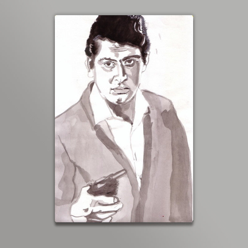 Manoj Kumar has been the best on-screen patriot Wall Art