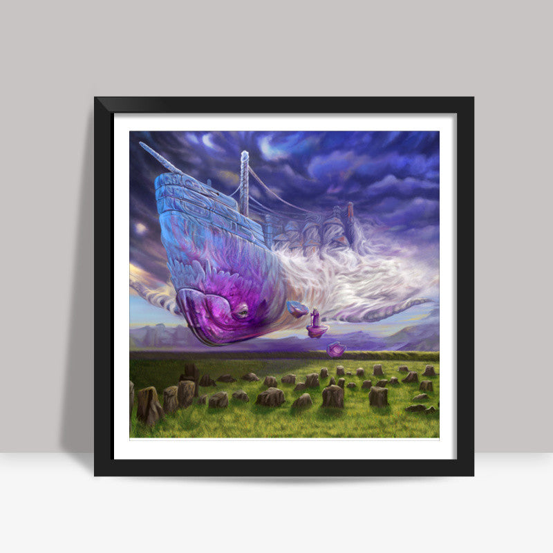 SKY WANDERER SQUARE ART PRINTS  ARTIST  BHASKAR RAC
