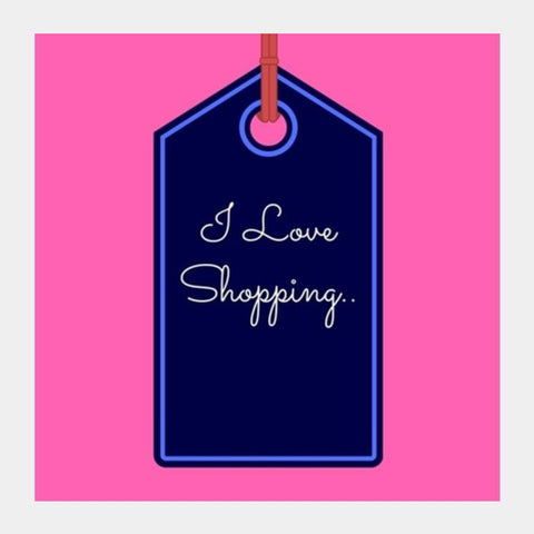 Love Shopping Square Art Prints PosterGully Specials