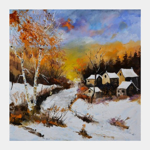 Sunny Winter Square Art Prints PosterGully Specials