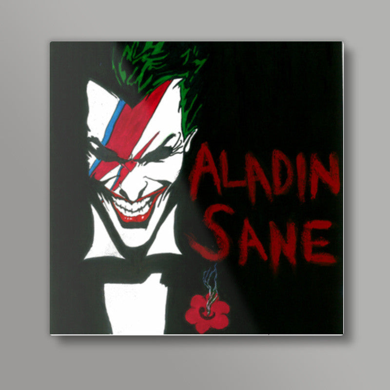 DC worlds Aladin Sane Square Art Prints