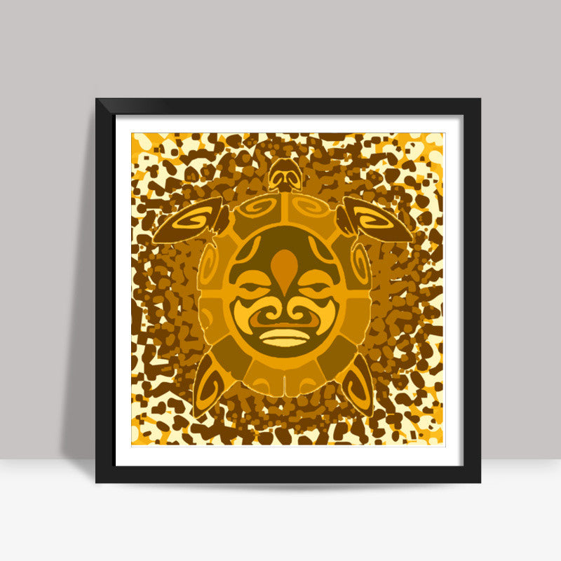 Mask Man - The Illusion Square Art Prints