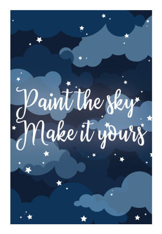 Paint the sky Wall Art