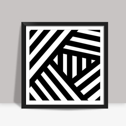 Stripes X2 Square Art Prints