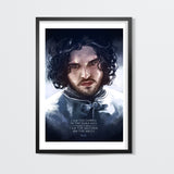 Jon Snow | the watcher Wall Art