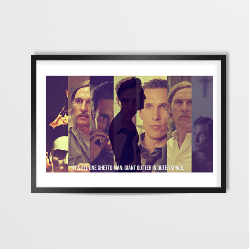 Rustin Cohle Wall Art