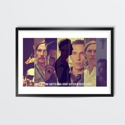 Rustin Cohle Wall Art