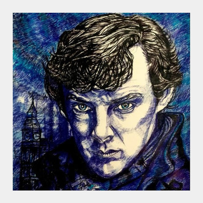 sherlock Square Art Prints