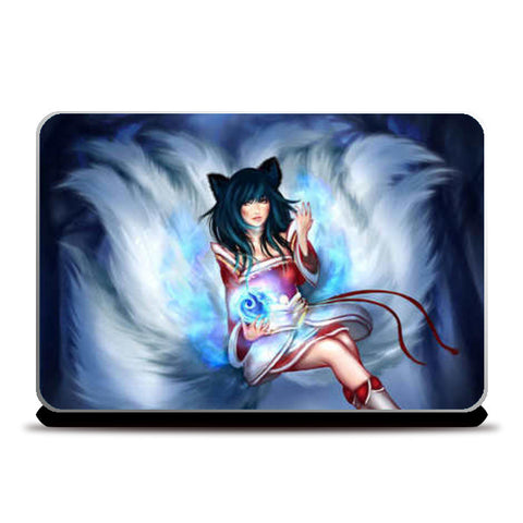 Ahri from league of legends Laptop Skins