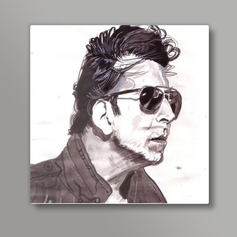 Bollywood superstar Akshay Kumars mission is his BABY Square Art Prints