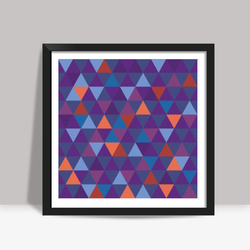 Colors & Patterns Square Art Prints