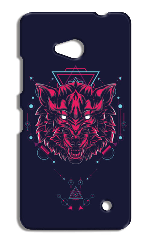 Wolf Nokia Lumia 640 Cases