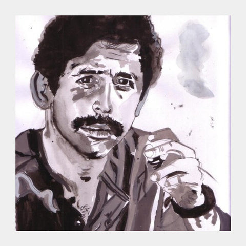 Square Art Prints, Versatile Bollywood actor Naseeruddin Shah reinvents himself as per the requirements of the character Square Art Prints