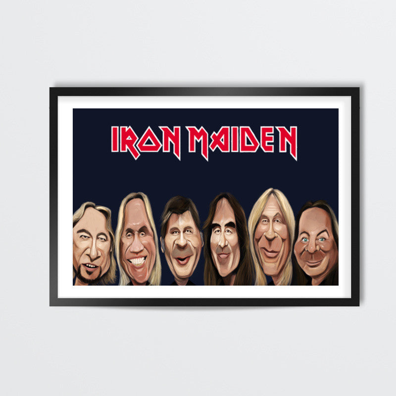 Iron maiden | Caricature Wall Art