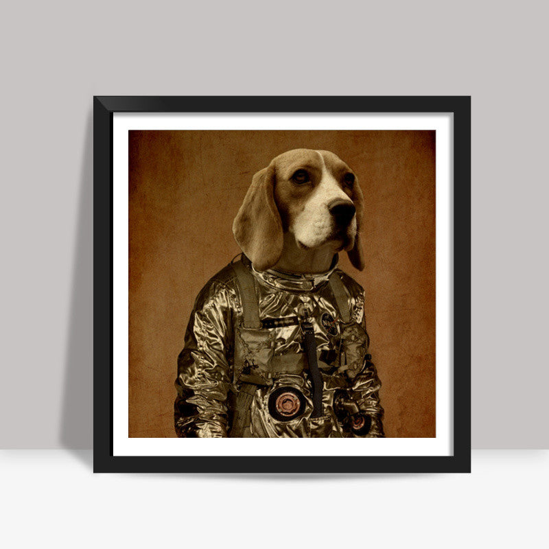 Beagle Square Art Prints