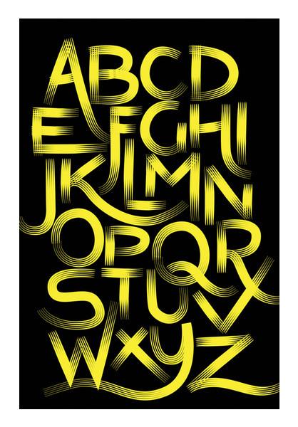 PosterGully Specials, Alphabets Wall Art Wall Art