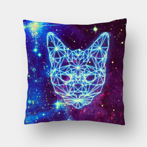 Cushion Covers, Galactic Kitten Cushion Cover