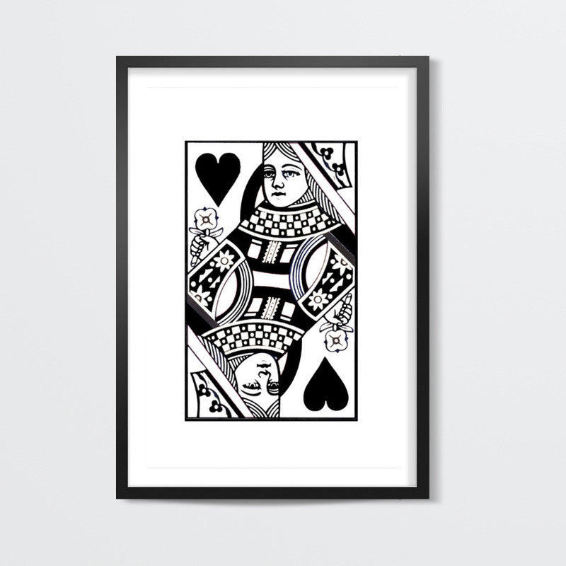 QUEEN of hearts Wall Art