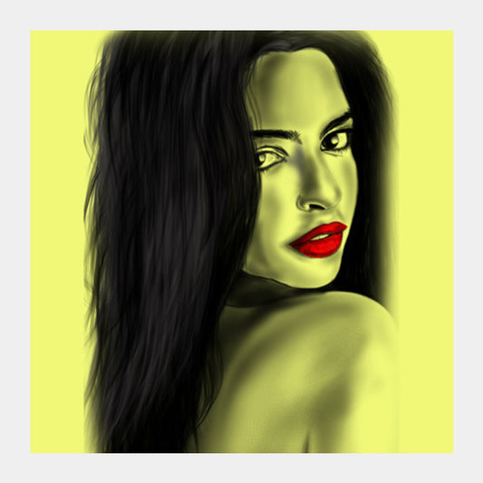 Square Art Prints, Deepika Padukone Square Art Prints