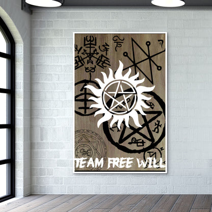 Supernatural Sigils Wall Art