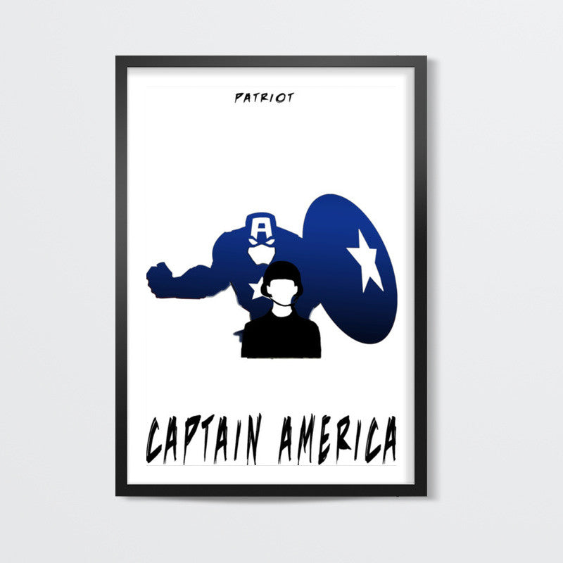 Captain America Wall Art| Buy High-Quality Posters and Framed Posters ...