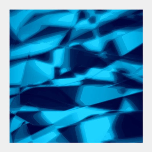 Dream | Trance | Blue Square Art Prints