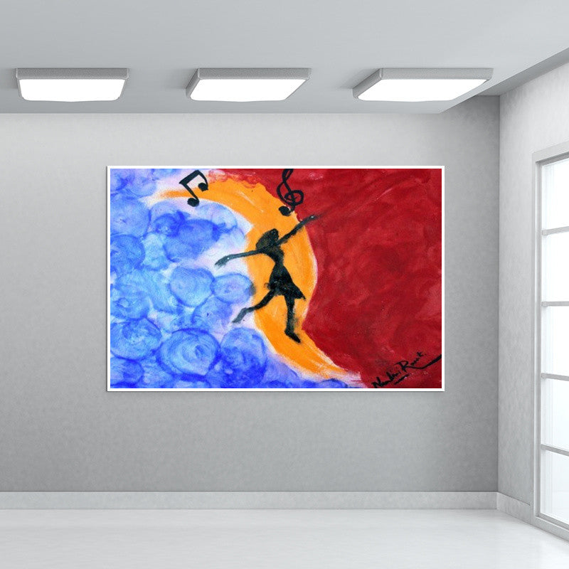 Free Soul | Finger Painting | Abstract | Wall Art