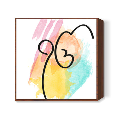 ek onkar Square Art Prints